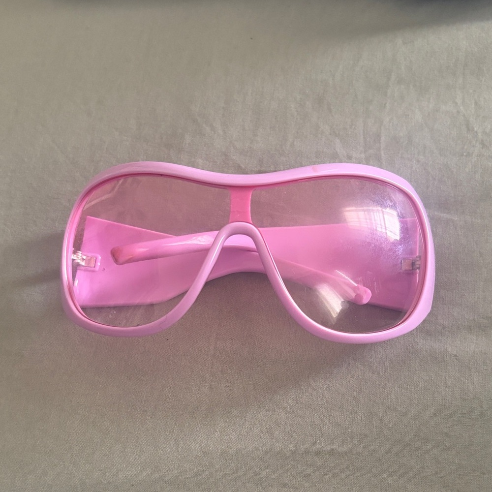 Pink Oversized Sunglasses